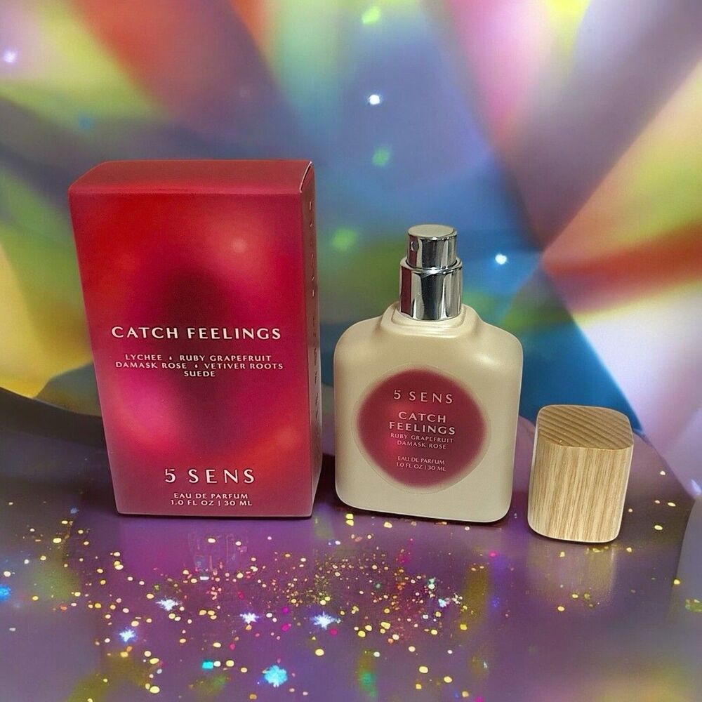 5 Sens Catch Feelings Eau de Parfum 1 fl oz Brand New In Box